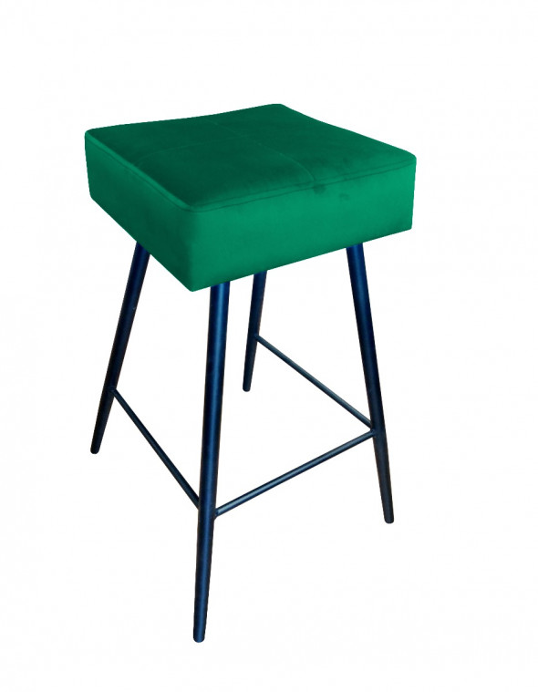 Hoker niski OLIMP VELVET zielony