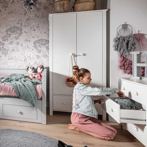 Komoda dla dzieci COLLET 4S szara