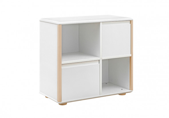 Komoda dla dzieci FUNFLEX 2D SZEROKA FRONTY MDF biała