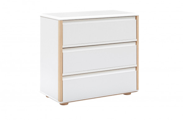 Komoda dla dzieci FUNFLEX 3S NISKA FRONTY MDF biała