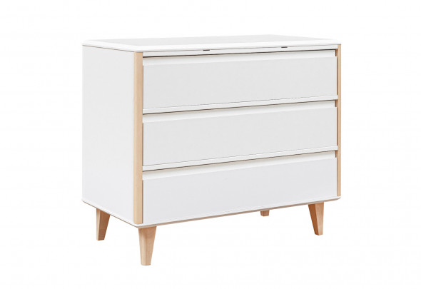 Komoda dla dzieci LOOPI 3S biała