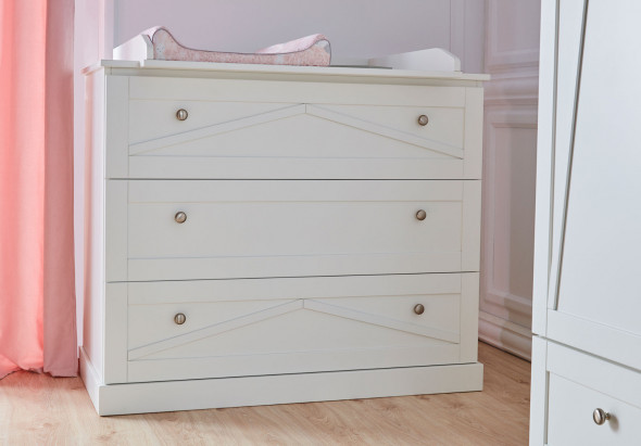 Komoda dla dzieci MARIE biała