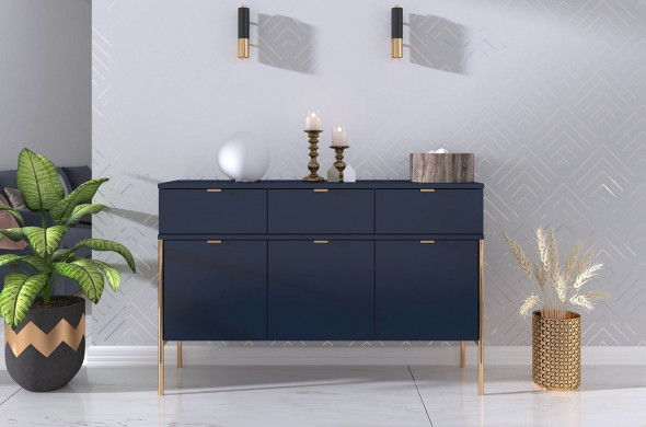 Komoda POLKA granatowa