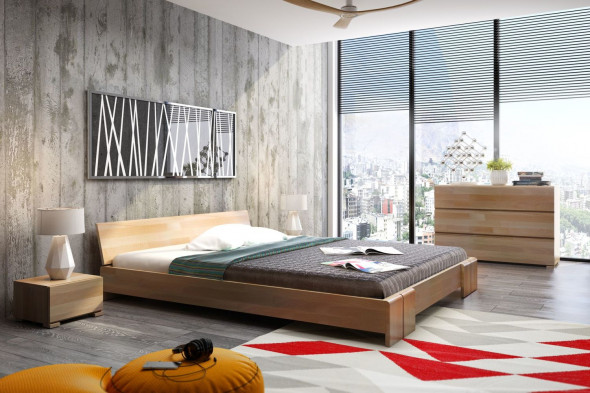 Komoda VESTRE 3 bukowa