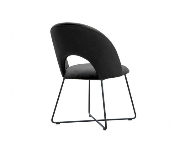 Krzesło DEMI ciemno szare