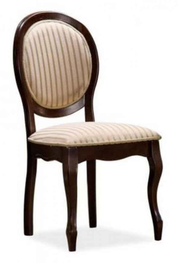 Krzesło FN-SC ecru/ciemny orzech