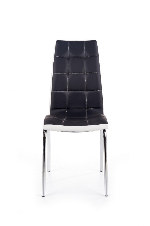 Krzesło K186 czarne/białe