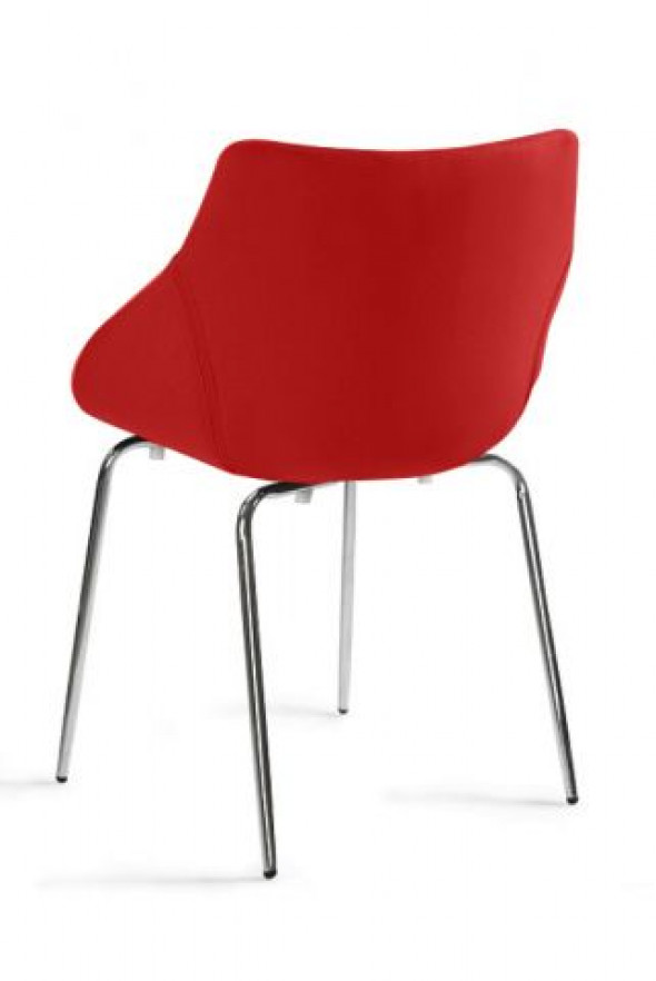 Krzesło LUMI czerwone