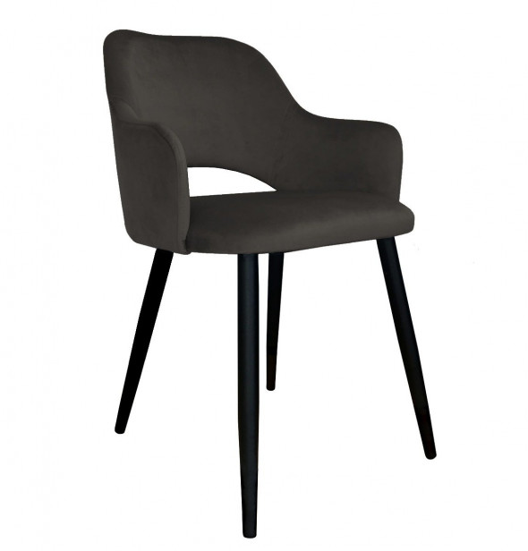 Krzesło NAPO VELVET brązowe