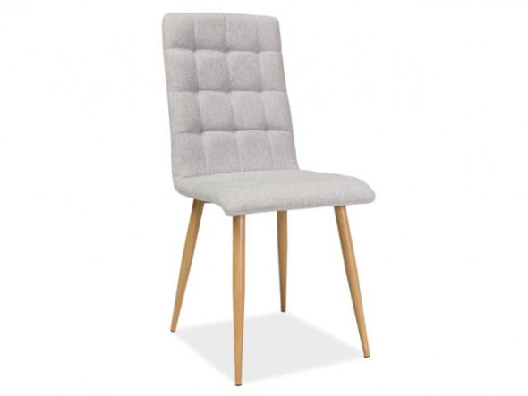 Krzesło OTTO beżowe/dąb