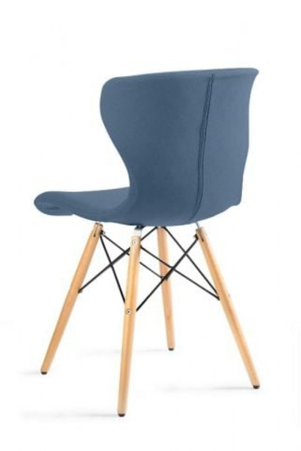 Krzesło SOFT jasno niebieskie