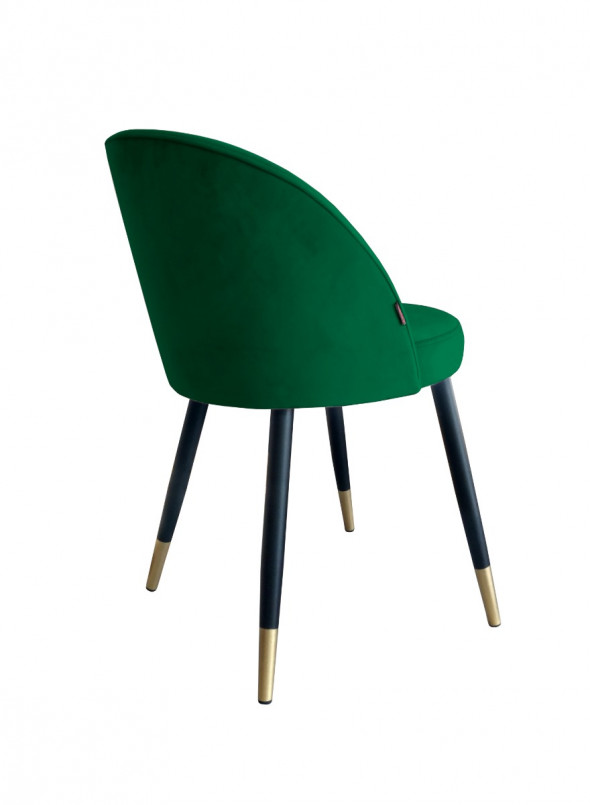 Krzesło TANEW VELVET GOLD zielone