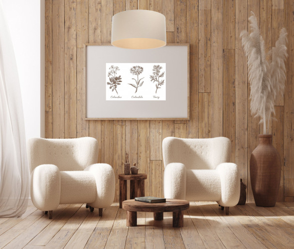 Lampa wisząca BOHO LEN 60 kremowa