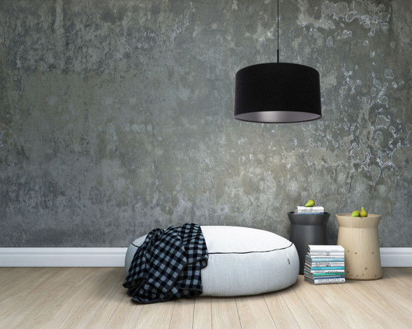 Lampa wisząca HOME 40 czarna/srebrna