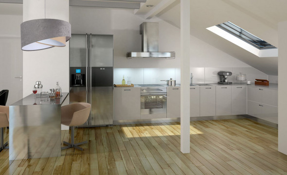 Lampa wisząca SILVERY szara/beżowa/biała