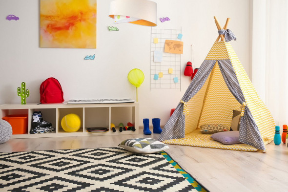 Lampa wisząca SPECK biała/pomarańczowa