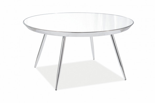 Ława BORA B 76x76 lustro/chrom