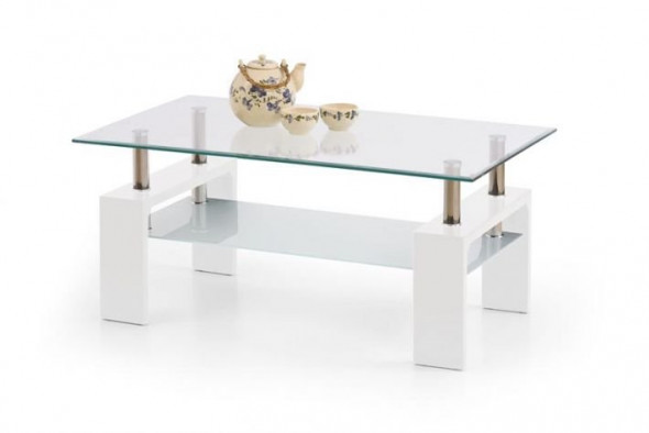 Ława DIANA INTRO 100x60 biały połysk