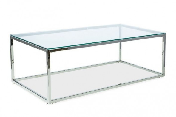 Ława HILTON A 120x60 srebrna