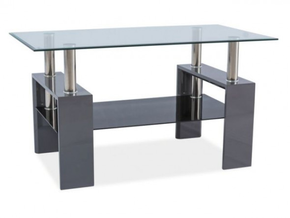 Ława LISA III szary połysk