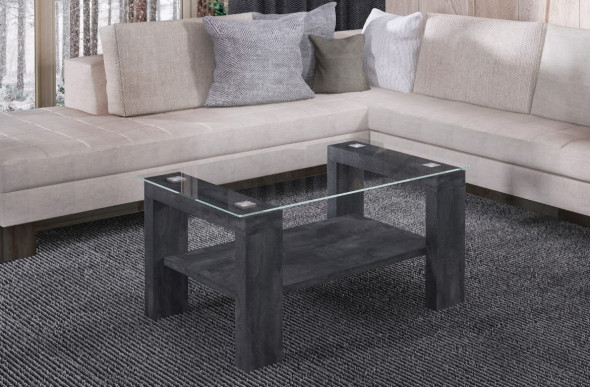 Ława LOREN 100x60 szklana