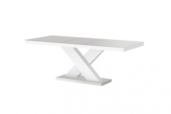 Ława XENON MINI MAT 120x60 jasno szara/biała