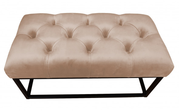 Ławka CHARLIE MG VELVET beżowa