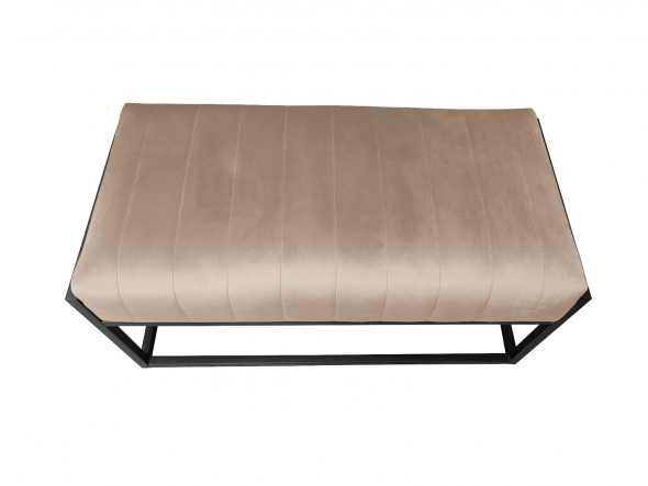 Ławka LILU MG VELVET beżowa