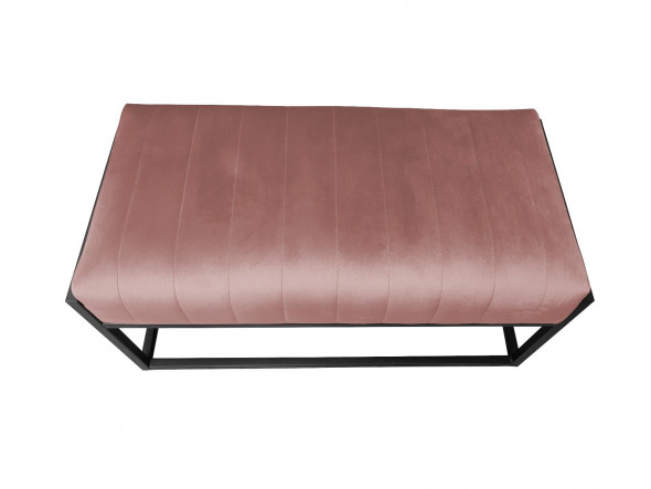 Ławka LILU MG VELVET różowa