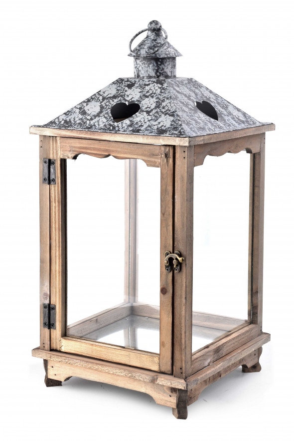 LEVI NATURAL LATARNIA XL                25x25x52cm