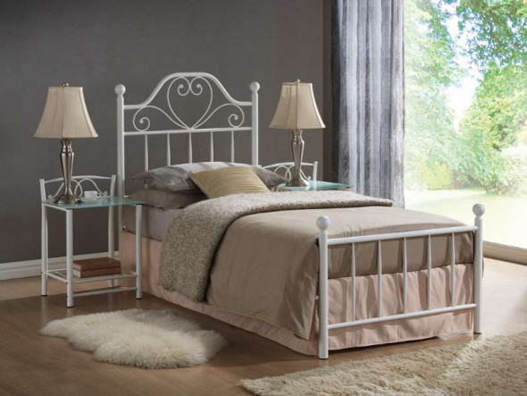 Łóżko LIMA 90x200 białe