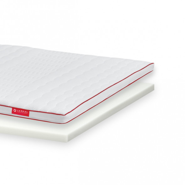 Materac nawierzchniowy TERMOELASTYCZNY 120x200 piankowy