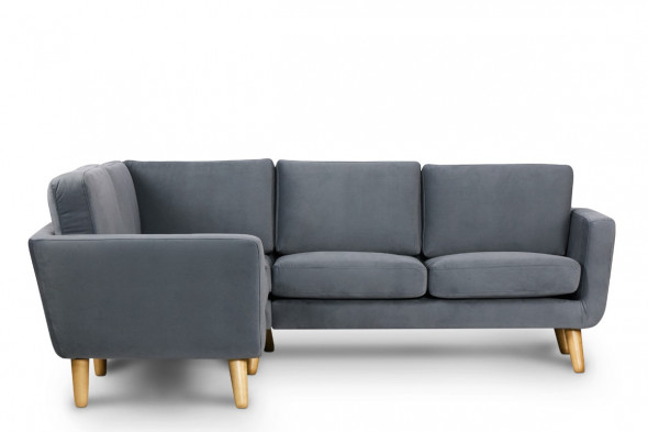 Narożnik TAGIO 2 szary lewy