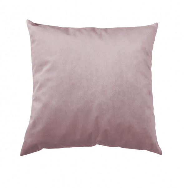 Poduszka dekoracyjna GLANS VELVET 40x40 MG55 jasnoróżowa