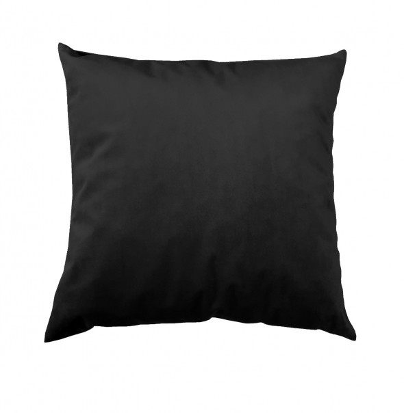 Poduszka dekoracyjna GLANS VELVET 50x50 MG19 czarna