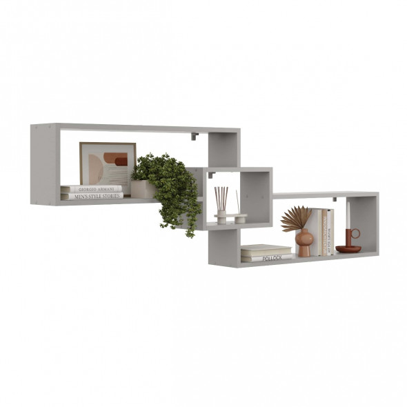 Półka ALESIA 2 szara