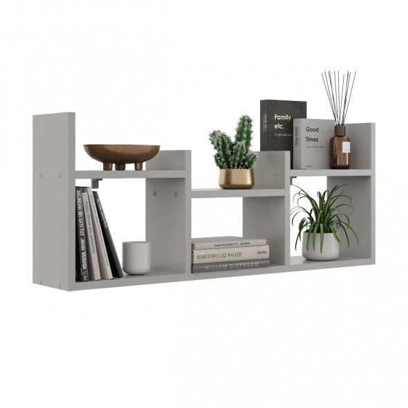 Półka ALESIA 5 szara