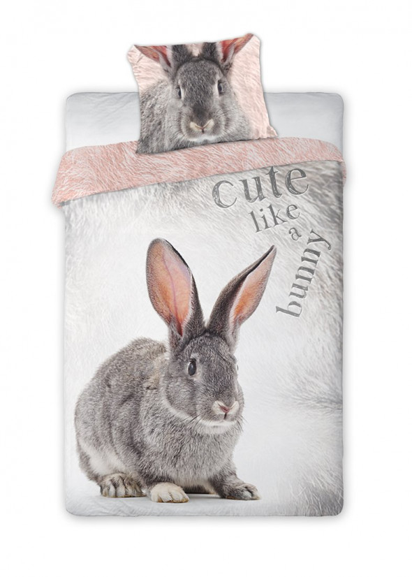 Pościel dziecięca KRÓLIK 140x200