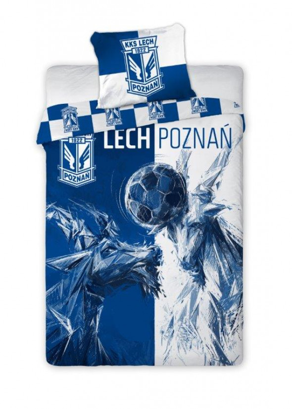 Pościel dziecięca LECH POZNAŃ 160x200