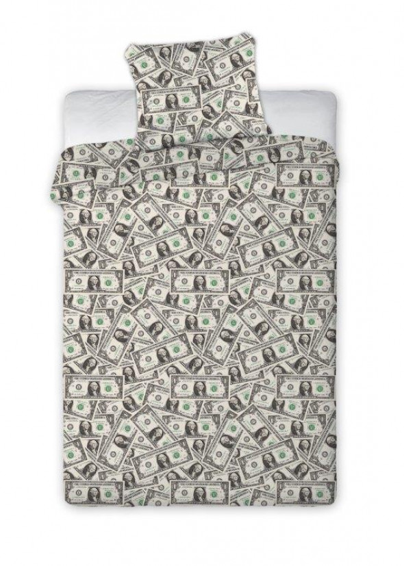 Pościel młodzieżowa DOLARY 160x200