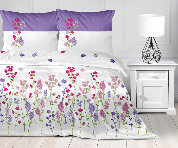 Pościel Satynowa160X200 Flowery