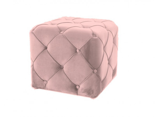 Pufa AVIVA K VELVET antyczny róż