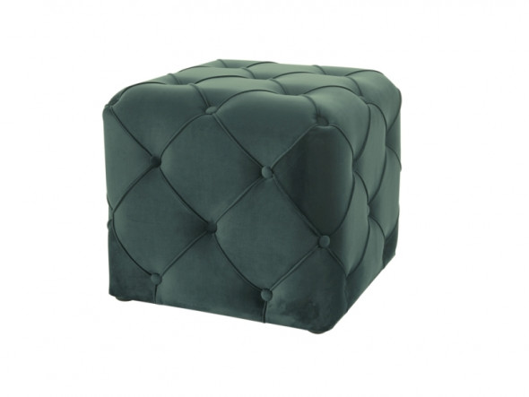 Pufa AVIVA K VELVET zielona