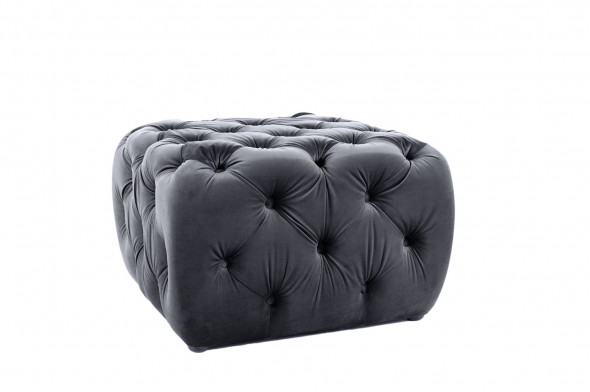 Pufa SOPHIA VELVET czarna