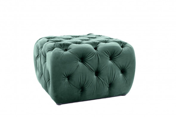 Pufa SOPHIA VELVET zielona