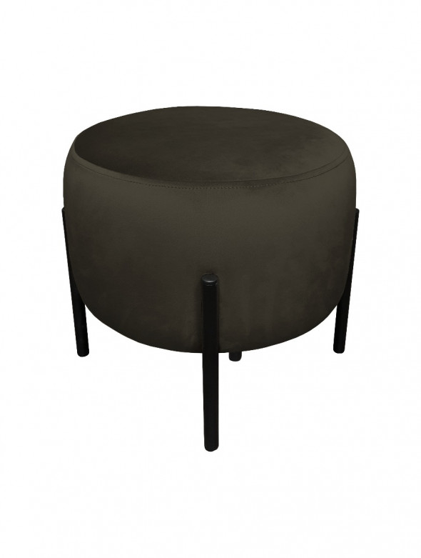 Pufa WILFRED MG VELVET brązowa