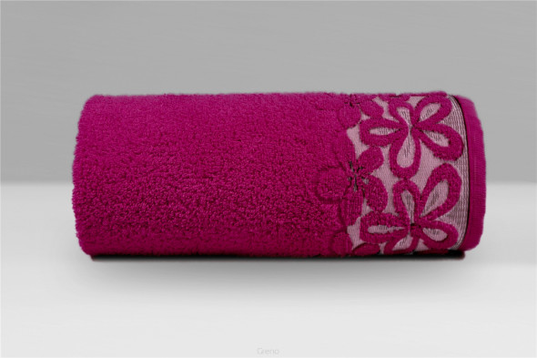 Ręcznik Greno Bella 50X90 fuksja