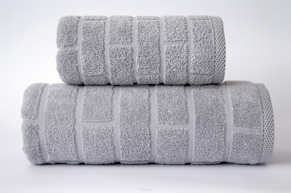 Ręcznik Greno Brick 70X140 jasno szary
