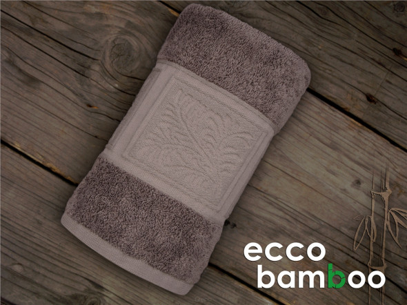 Ręcznik Greno Ecco Bamboo 50X90 brązowy