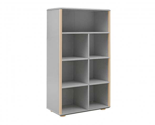 Regał dziecięcy FUNFLEX WYSOKI SZEROKI szary